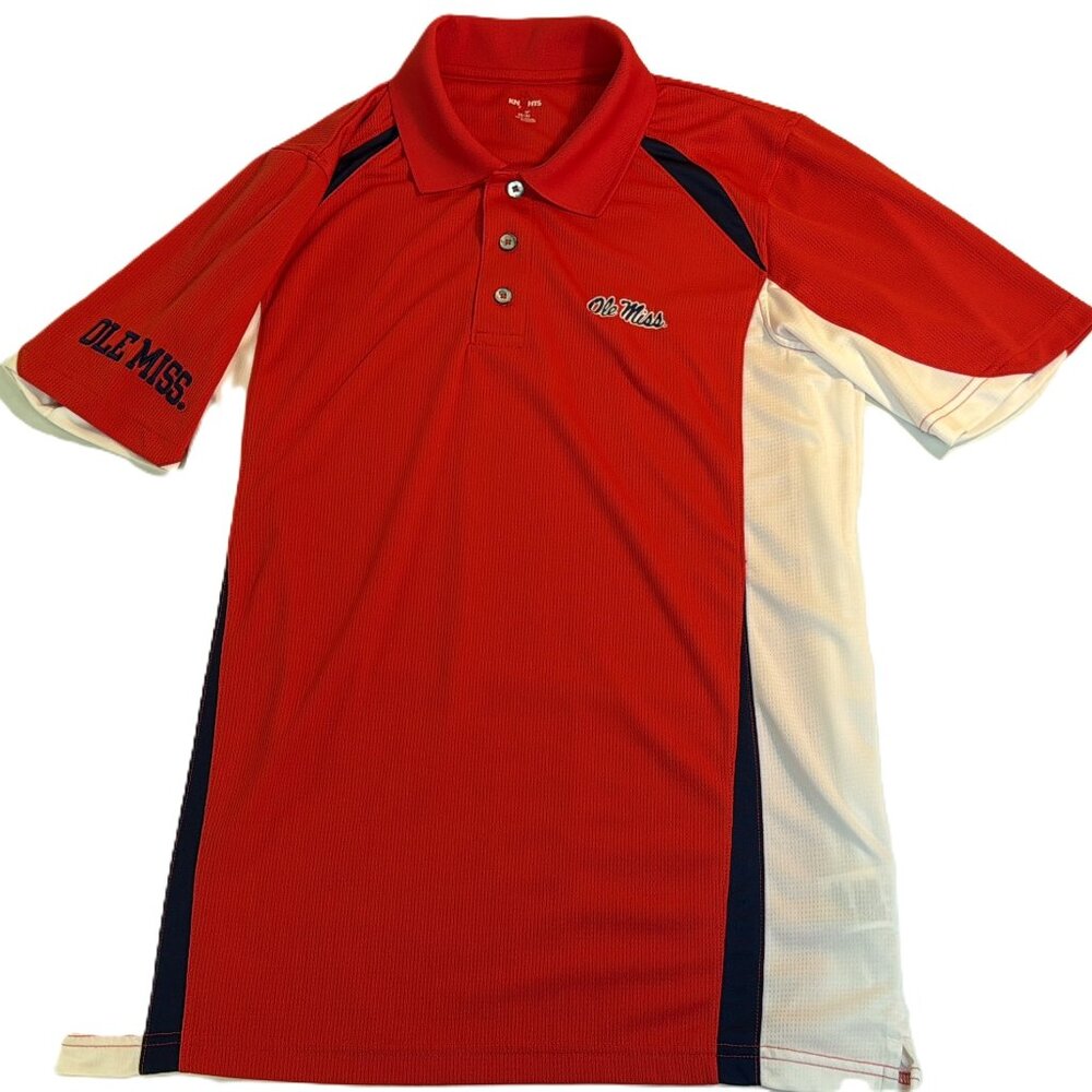 Ole Miss Casual Golf Polo by Knights-Size M (38/40) Very-Very Nice Looking Shirt
